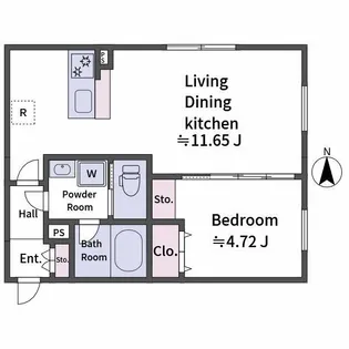aLATO OyamaII【3階】の間取り