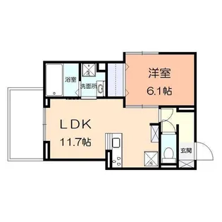 プランドールタナカ【3階】の間取り