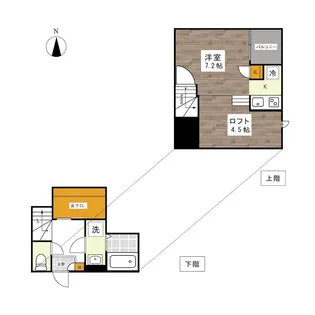 ADC光の森【2階】の間取り