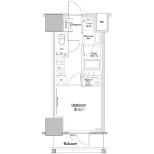 ザ・パークハビオ板橋区役所前【5階】の間取り