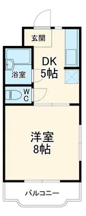 クレイドル【3階】の間取り