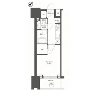 コンフォリア東陽町【5階】の間取り