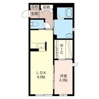 シャーメゾン B【2階】の間取り