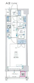 REXZY東向島【7階】の間取り