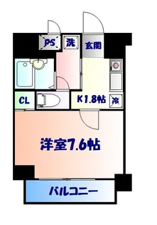 多賀城ロジュマンG棟【6階】の間取り