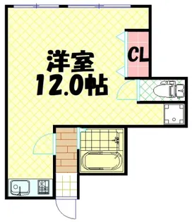 湊町ビル【6階】の間取り