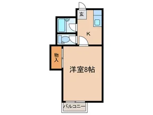 ブルーハイツ3【1階】の間取り