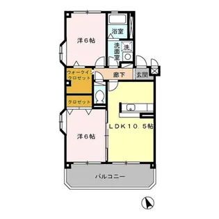 パレットスクエア【1階】の間取り