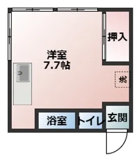 ひまわり荘【2階】の間取り