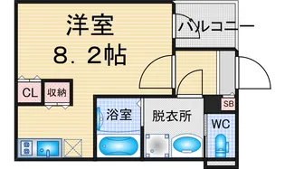 ハーモニーテラス稲生町【2階】の間取り