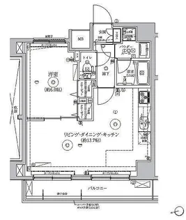 RELUXIA CITY 東向島【9階】の間取り