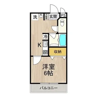 COCORO吹田【1階】の間取り