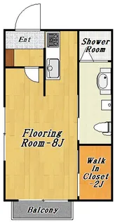 クレール4【1階】の間取り