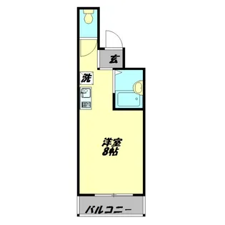 寺沢ビル【4階】の間取り