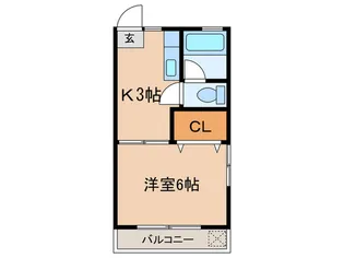 浜田山ハウス【1階】の間取り