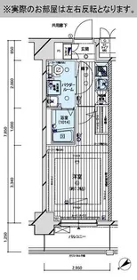メインステージ亀戸【7階】の間取り