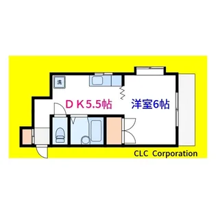 ハイツ庭【2階】の間取り