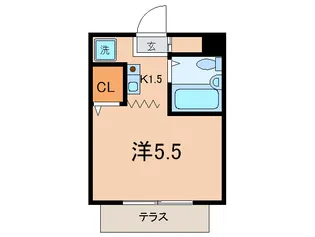 柳沢ハイツ【1階】の間取り