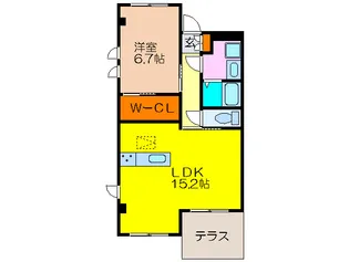 ソレイユ・アオの間取り