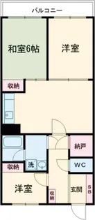 コープ府中武蔵野台3号棟【2階】の間取り
