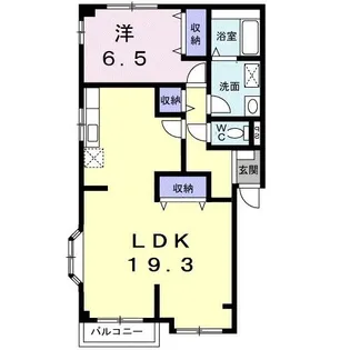 セレッソ ワン【2階】の間取り