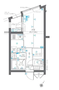 ZOOM碑文谷【2階】の間取り