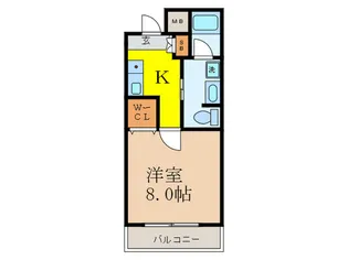 グリーンハイツ豊川IIB【3階】の間取り