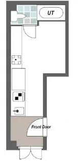 レジデンス勝どき【2階】の間取り