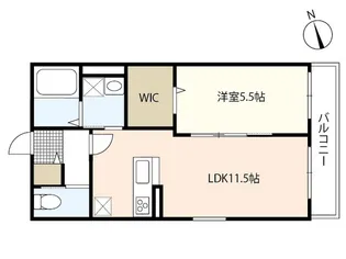 オーシャムY【3階】の間取り