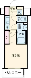 ジェノヴィア綾瀬II【15階】の間取り