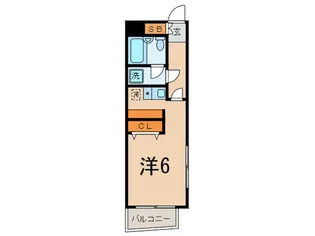 Gカレント【1階】の間取り