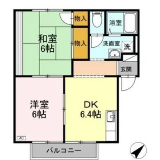 キャリーイン【1階】の間取り