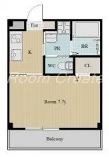 ピース・ルーチェ【1階】の間取り