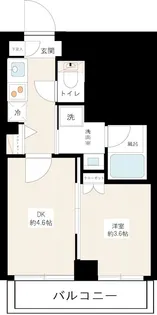 AZEST矢口渡【4階】の間取り