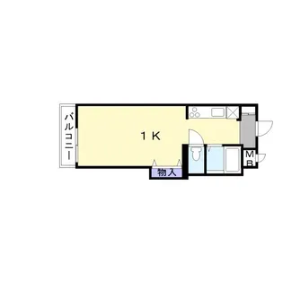 ジュネス新在家【2階】の間取り