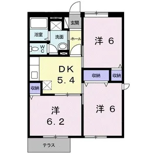 サニ-カ-サ【1階】の間取り