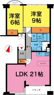 日車マンション南山【3階】の間取り
