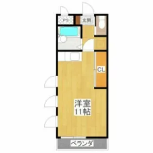 クレストステージ【5階】の間取り