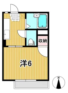 コートエスポワール【2階】の間取り