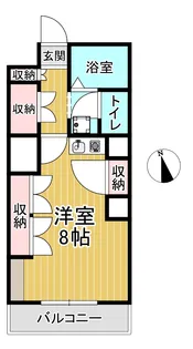 パセオ【3階】の間取り
