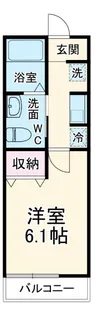 ラ・カンパネラ中央林間【2階】の間取り