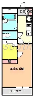 プロスパーコート鶴橋【1階】の間取り