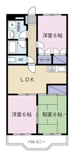 セピアコート清水【2階】の間取り