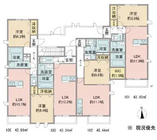 リヴィエール (府中市)【1階】の間取り