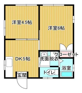 ドマーニ1【1階】の間取り