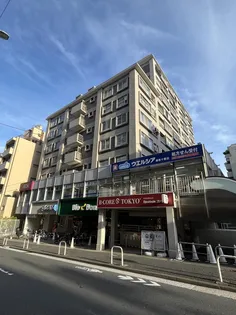 麻布十番中央マンション【9階】の外観