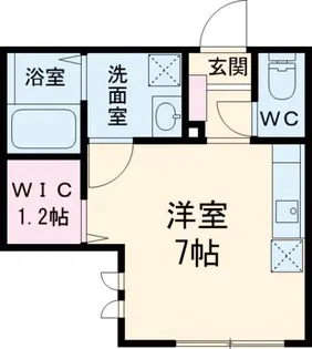 リーヴル日野【1階】の間取り