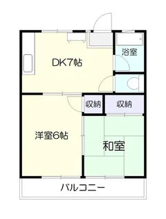 サングリーンハイツ【2階】の間取り