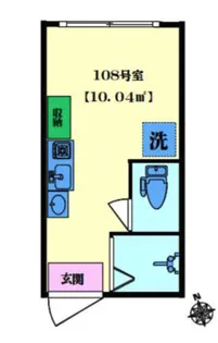 CharlesHouse高田馬場【2階】の間取り