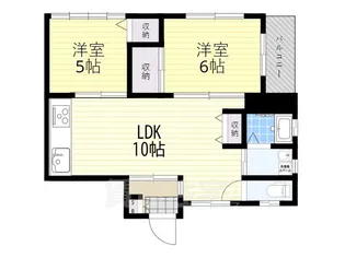 白崎マンション【2階】の間取り